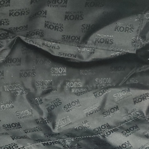 Michael Kors black purse with silver studs - Picture 7 of 7